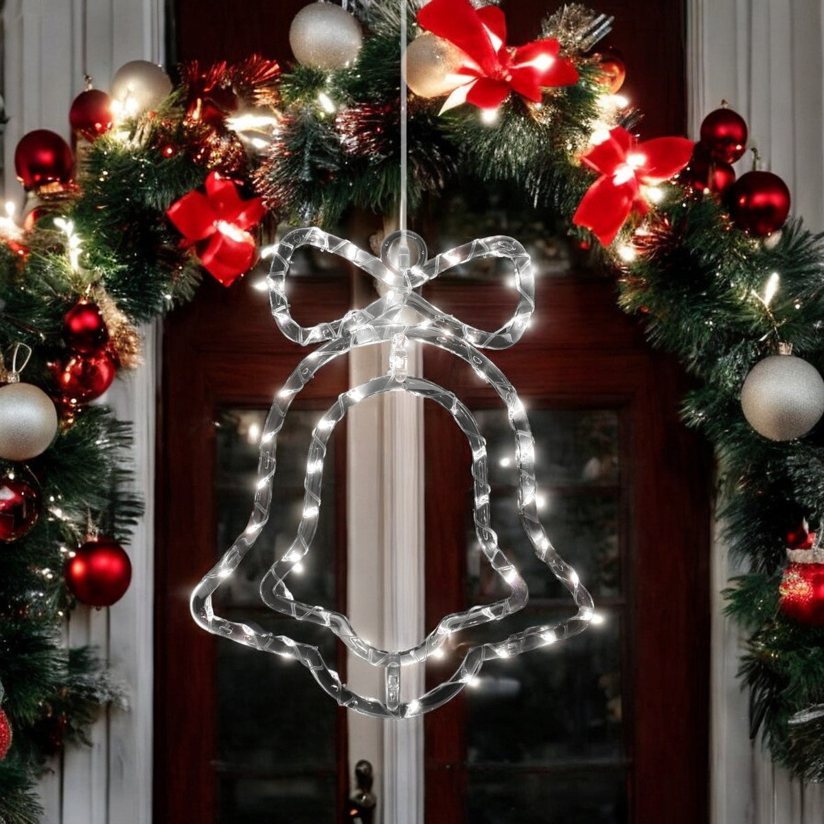 Figura Decorativa LED Campana