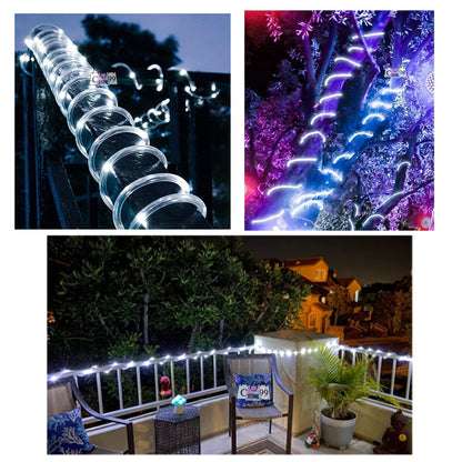 Manguera Solar Luces Navidad 10 Metros