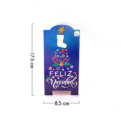 Faroles Navidad X 10 con Velas - Diseños variados