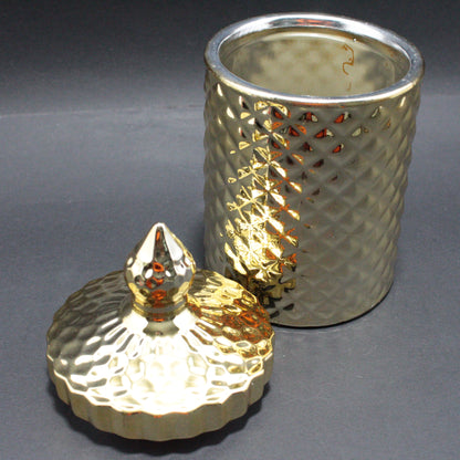 Jarrón Decorativo con tapa