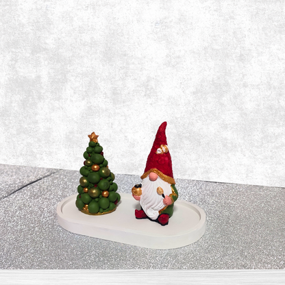 Set Navideño: Árbol y Duende Encantador