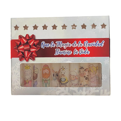 Vela Navideña Personalizada Deseos x 10 unidades