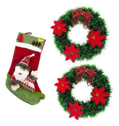 Corona X 2 y Bota navideños