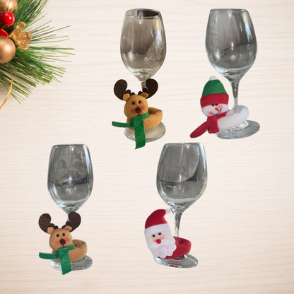 Combo Navideño 4 puestos + decoración Nevera