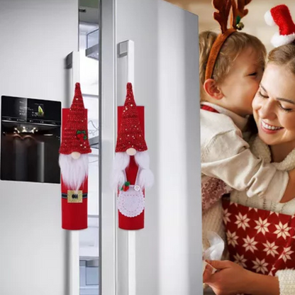 Combo Navideño 4 puestos + decoración Nevera