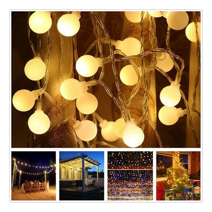 Tira Luces LED Navidad Decorativas 6M 40 Luces