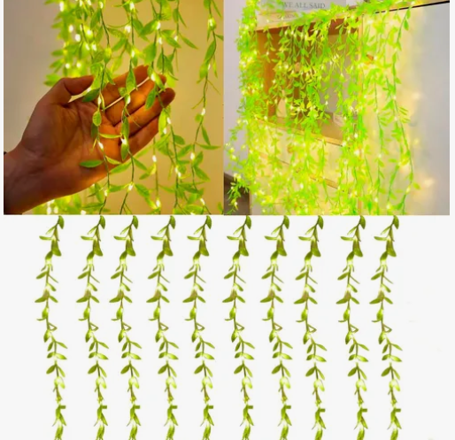 Guirnalda Enredadera Hojas Verde pilas