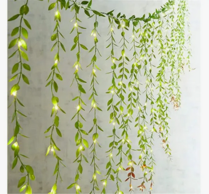 Guirnalda Enredadera Hojas Verde pilas