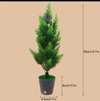 Arbol Decorativo LED de Mesa – Luz Cálida Estilo Aleatorio