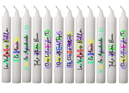 Velas Deseo x 12 unidades