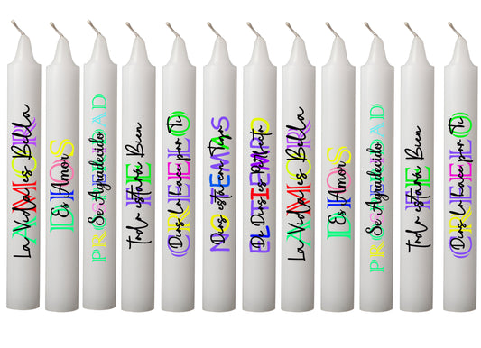 Velas Deseo x 12 unidades