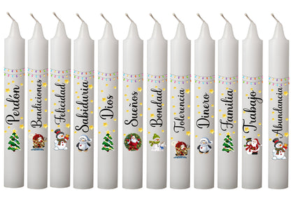 Velas Deseo x 12 unidades