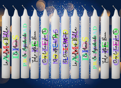 Velas Deseo x 12 unidades