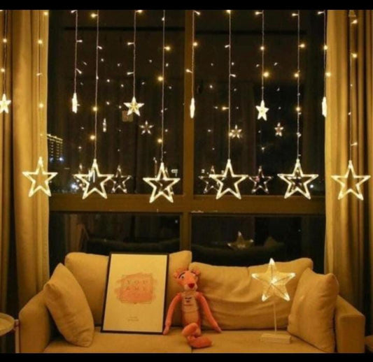 Luces LED Tipo Cenefa con Estrellas